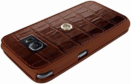 Piel Frama Mumnum novčanik futrola za Samsung Galaxy S7 - Crocodile Brown