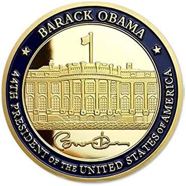 44. američki predsjednik Barack Obama predsjednička Bijela kuća inauguracija Novelty Challenge novčića