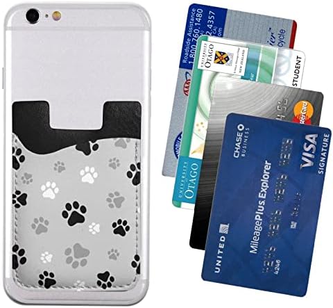 Šapka za životinje Printira telefonska kartica PU kožna kreditna kartica ID kućišta 3M ljepljivi rukavi za sve pametne telefone