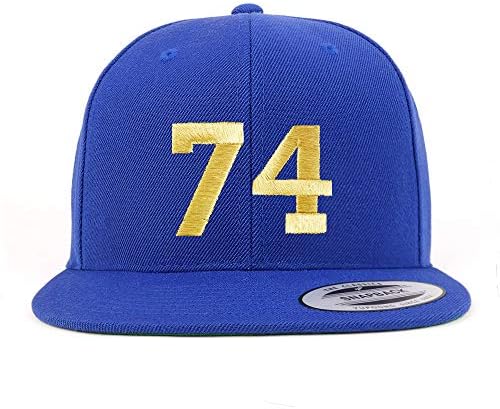 Trendy Prodavnica Odjeće Broj 74 Zlatna Nit Sa Ravnim Novčanicama Snapback Bejzbol Kapa