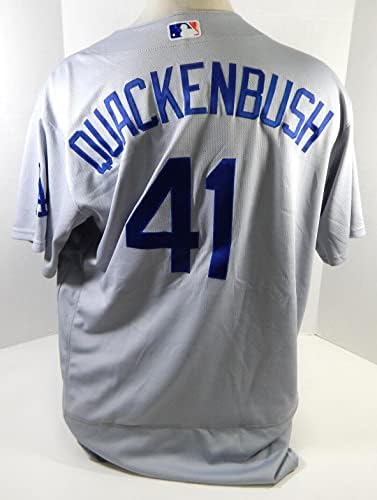 2020 Los Angeles Dodgers Kevin Quackenbush 41 Izdana igra P polovna siva Jersey 20 - igra Polovni MLB dresovi
