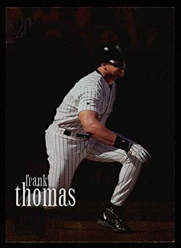 2000 TOPPS 470 20. stoljeće najbolji u osnovni postotak lideri Frank Thomas Chicago bijeli sox Nm / Mt White Sox