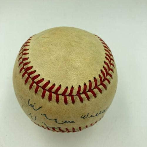 Najfiniji Willie Wells Single potpisana autogramirana bejzbol sala slave JSA COA - autogramirane bejzbol