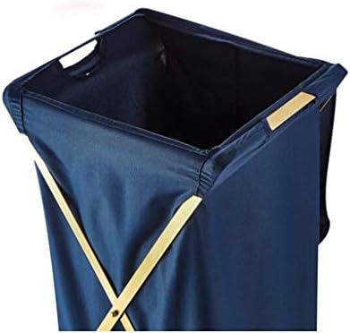 KXA Dirty Hamper sklopiva pokrivena korpa za veš korpa za odlaganje prljava torba za odlaganje odeće spavaća soba kutija za smeće
