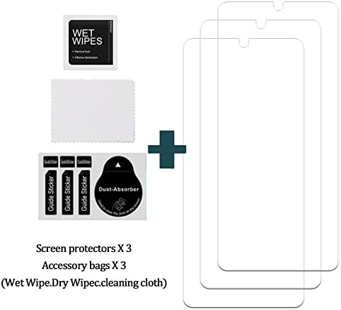 Lctong 9h tvrdoća zaštitnik ekrana za Samsung Galaxy S21 5G - bez mjehurića-otporan na ogrebotine - jednostavan za instaliranje, HD