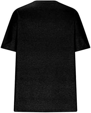 Ljetni vrhovi za žene 2023 Okrugli vrat Ispiši majice Modne udobne ženske bluze vrhovi