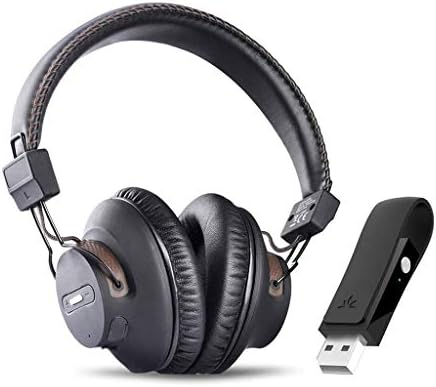 AVANTREE DG59 Plug & Play Wireless PS4 slušalice sa MIC i Bluetooth USB audio predajnik set za PC Desktop Computer, chat & muzika
