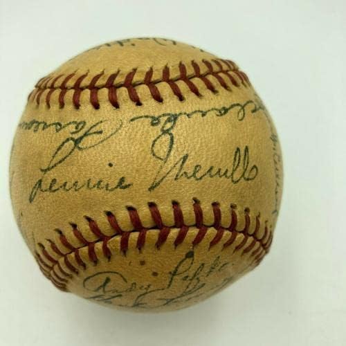 1947. Chicago Cubs tim potpisao je bajzbol nacionalne lige JSA COA - autogramirani bejzbol