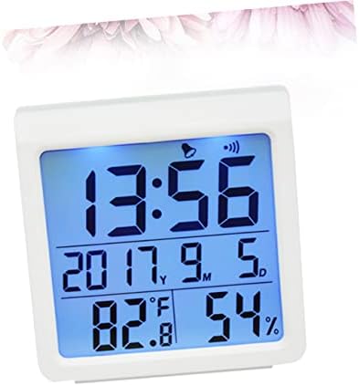 Veemoon Digital Budilica Budilica Digitalna vlažnost mjerača temperature mjerač temperature domaćinter Hygrometar higrometer pozadinsko