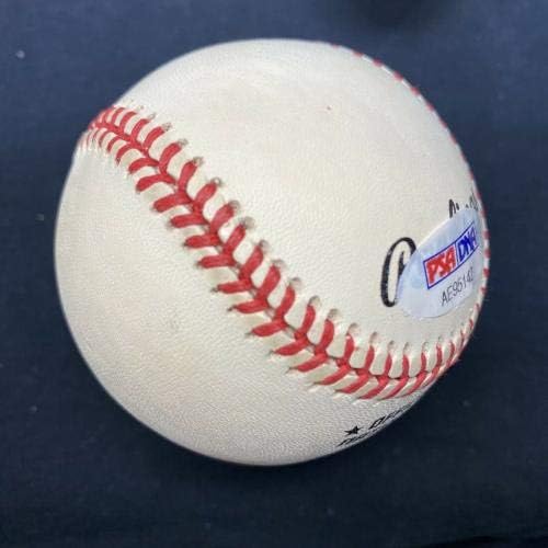 Ernie banke 17.9.53 MLB debitant potpisan bejzbol PSA / DNK - autogramirani bejzbol