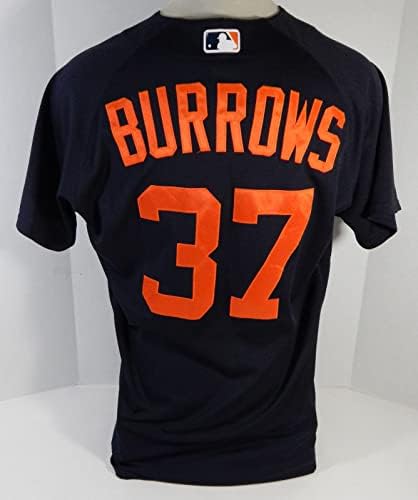 2020-2021 Detroit Tigers Beau Burrows 37 Igra Polovna Pily Jersey St 7 - Igra Polovni MLB dresovi