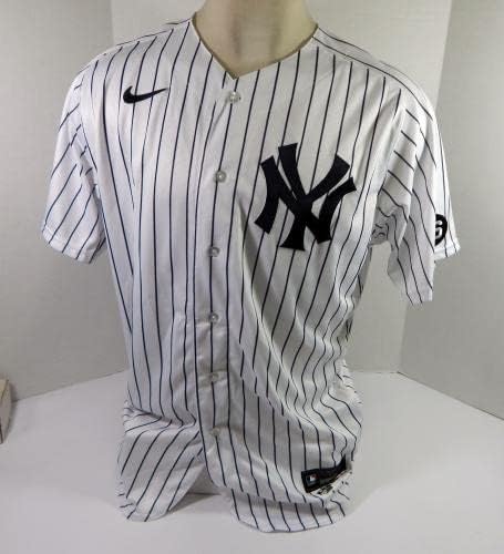 2021 New York Yankees Brody Koerner 61 Igra izdana POS rabljeni bijeli dres 16th - igra Polovni MLB dresovi