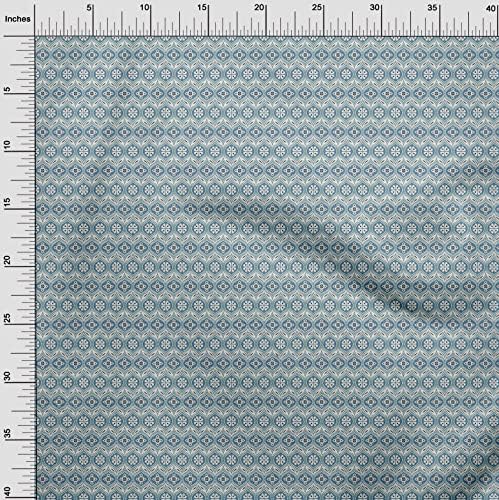 oneOone Silk Tabby svijetloplava tkanina Azijski Ikat šivaći Zanatski projekti printovi tkanine po dvorištu širine 42 inča