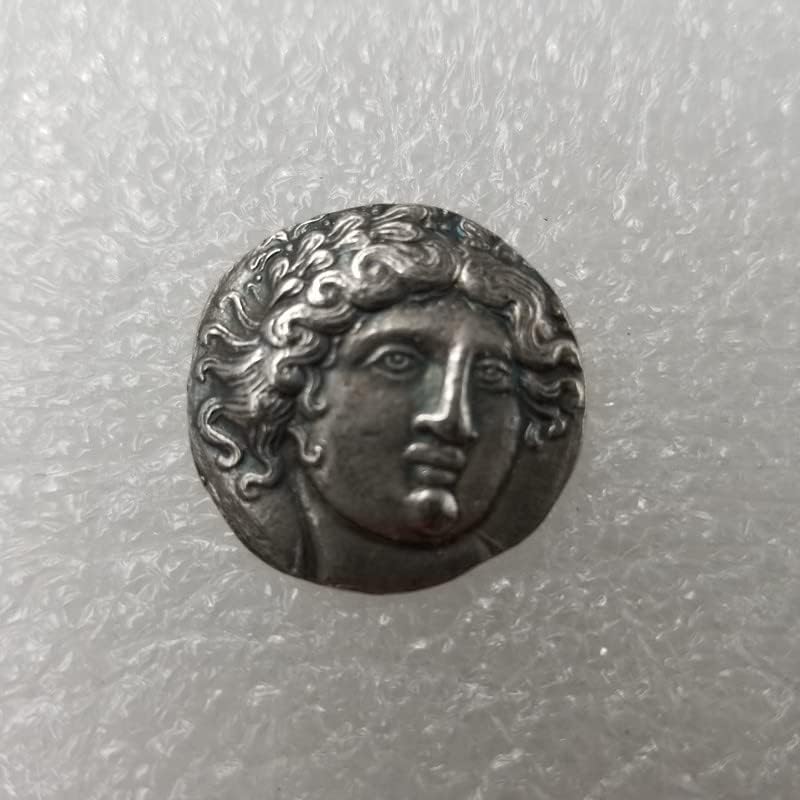 Starinski zanati grčkih novčića bakar srebrni srebrni dolar srebrni krug 3402