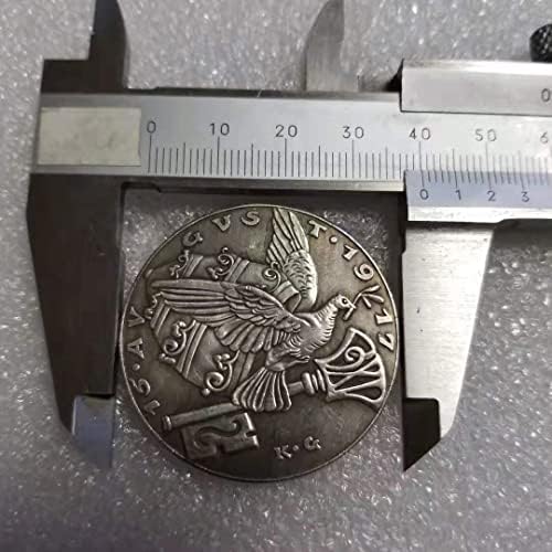 Starinski zanati 1917 Njemački komemorativni novčići imaju stari srebrni dolar u okruglom stranim kovanicama antikne kolekcije 1030