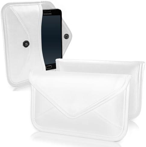 Boxwave Case kompatibilan sa Motorolom Moto G8 Plus - Elite kožna messenger torbica, sintetička kožna poklopac koverte za kovertu