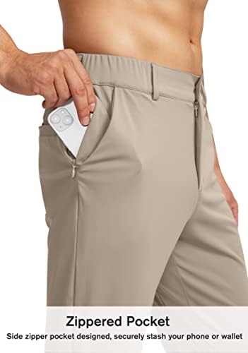 GOLF Hlače za muške pantalone sa 5 džepova Slim Fit Stretch Duketants Ležerne prilike putne haljine Radne hlače za muškarce