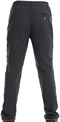 Zatvorena kuća muške tople čvrste pantalone za planinarenje Vjetrootporne radne pantalone Fleece toplih pantalona na otvorenom