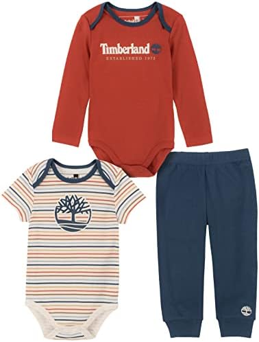 Timberland Baby-Boys 3 komada BodySuits set hlača