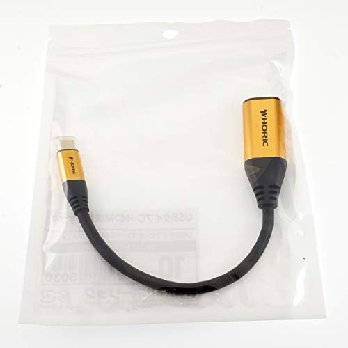 ホーリック Holic HC01-503GD USB tip C u HDMI adapter za pretvarač, 3,9 inča, USB tipa-c muško za HDMI ženski