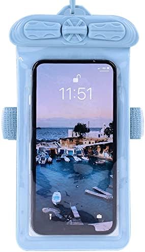 Vaxson futrola za telefon, kompatibilna sa Archos X67 5G vodootpornom torbicom suha torba [ ne folija za zaštitu ekrana ] plava