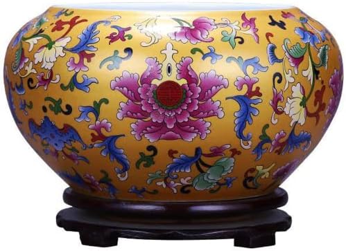Xialon 26cm Jingdezhen keramika Cornukopija Riblje spremnik Lucky Decoration Treasure Bowl ukrasi