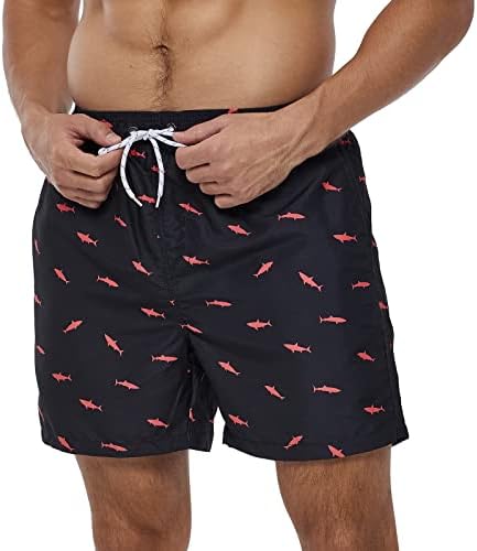 BMISEGM Ljetni kratke hlače Ljetne muškarce Plaže Kratke hlače Štampani obrasci Muške plaže Kratki ljudi Ležerne kratke hlače Kupanje