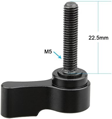CAMVATE M5 muški navoj(dužine 22,5 mm) zavrtanj sa polugom za palac sa rotirajućim dugmetom - 1511