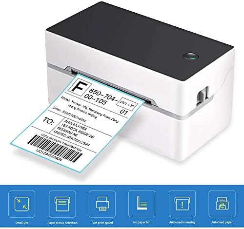 Bzlsfhz štampač računa HighSpeed desktop štampač naljepnica za otpremu USB + BT naljepnica za izradu naljepnica s direktnim termičkim