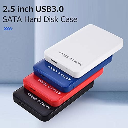 ERYUE 2.5 inčni USB3.0 hard disk case vanjski SATA HDD/SSD kućište prenos velike brzine bez alata Dizajn ABS Shell Red