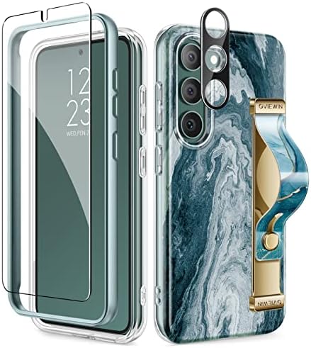 Gviewin Kompatibilan je sa Samsung Galaxy S23 Plus Case + Marble mobitel za hvatanje mobitela