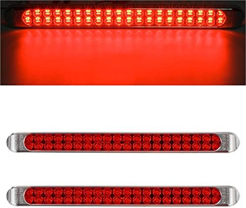 Dijelovi Vodootporni 17 inčni visoki pogon 40 LED crveni komunalni prikolica RV stop rep zakrenite 3. kočnicu Identifikacija svjetlosnog