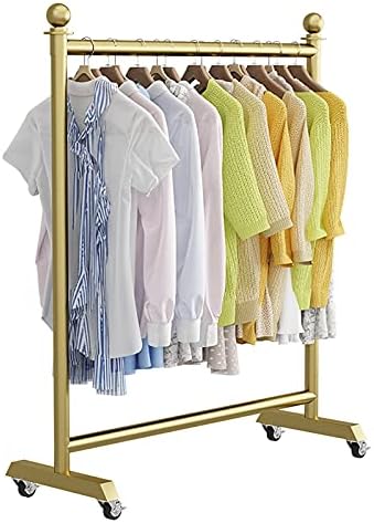 Warooma stalak za odjeću za teške uslove rada, metalna šina za odjeću brzo postavljanje, modna šina za odjeću za kapute, za kućnu