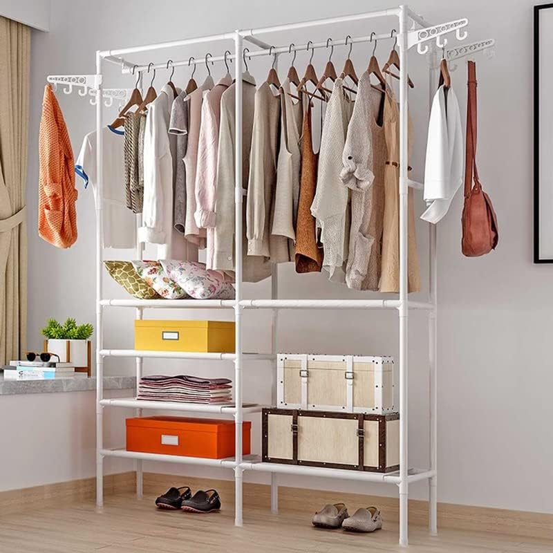 Vješalica za nosač spavaćih soba s anterom za kaput jednostavna stalak za odjeću u domaćinskoj stalku za sušenje odjeće
