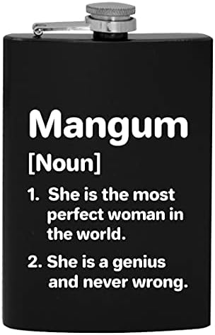 Definicija manguma najsavršenija žena - 8oz Hip tikvica za piće alkohola