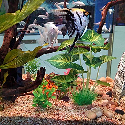 Smarlin dekoracija akvarijskih biljaka, Umjetne biljke za akvarijum, 2 pakovanja