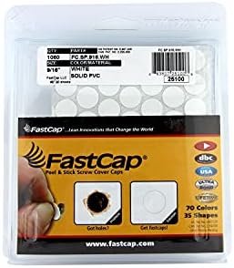 Fastcap Bijeli Plastični Samoljepljivi Poklopci Sa Navojem