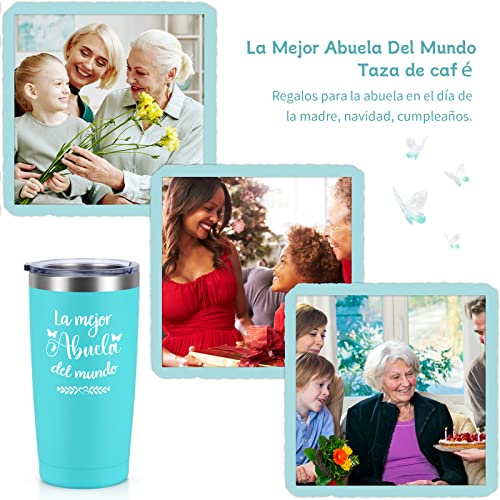 Liqcool abuela pokloni na španskom, la Mejor abuela Del Mundo šolja za kafu, Abuela Pokloni, Pokloni za Majčin dan za baku, Bakin