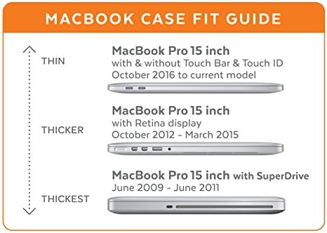 Speck proizvodi 72339-B158 Seethru MacBook Pro s mrežnom ekranom 15 inča, divlji losos ružičasta