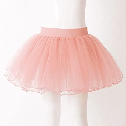 Winoing Kids Girls Slojevi baleta tille suknje za rođendanske haljine za princeze Fluffy Mesh Tutu suknje plesna odjeća