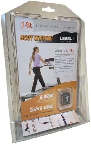 IFIT Workout kartica za treadmill u obliku tijela 1 početnik