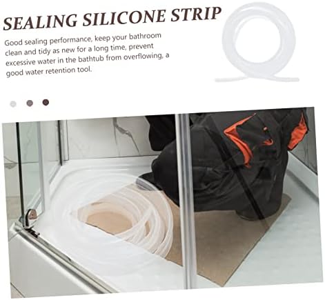 Zerodeko Vrijeme za brtvljenje silikonskih vrata Staklena vrata za brtvljenje vrata za brtvljenje silikonske gume prozirna traka za