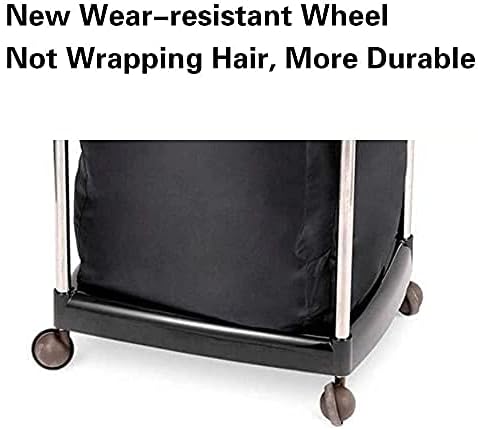 Omoons pokretne kolica uklonjive torbe sa korpom za veš korpa kolica za veš odvojiva korpa za veš komunalna kolica sa točkovima skladište