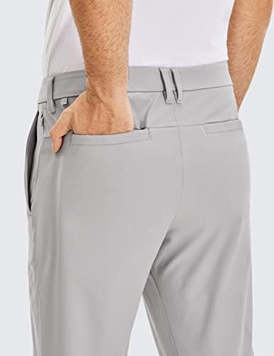 CRZ joga Muški cjelodnevni komfor golf hlače - 30 / 32 / 34 Brzo suho lagane radne ležerne pantalone sa džepovima
