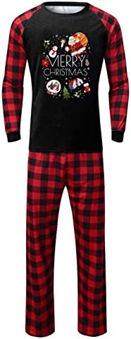 XBKPLO Loungewear Sleep Bagen Pidžama za porodičnu, porodičnu odjeću Odjeća koje odgovaraju par roditelja