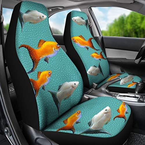 PAWLION MOLLIE FISH PRINT CARS CAPERS
