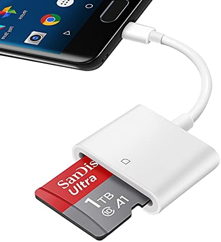 USB C čitač SD kartica, Fufaxhx čitač memorijskih kartica za Tip C uređaj Adapter za čitač SD kartica kompatibilan sa Samsung Galaxy