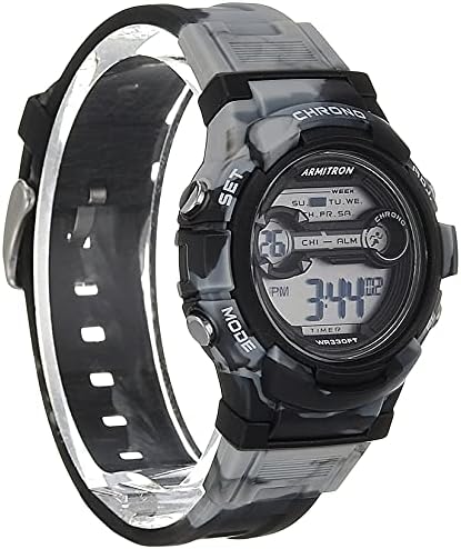 Armitron Sport NEXT Unisex Digitalni hronograf sat sa remenom od smole, 45/7064
