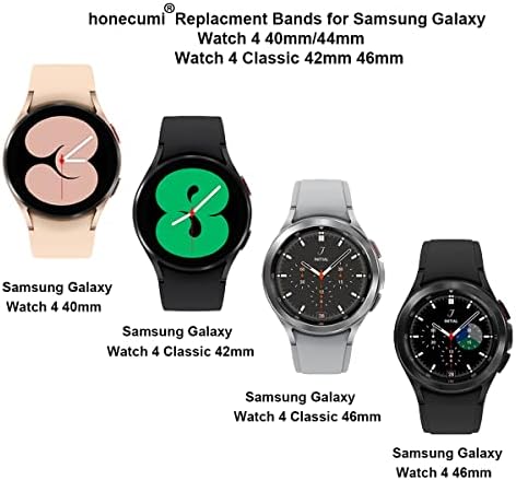 Galaxy Watch 4 trake kompatibilne sa Samsung Galaxy Watch 4 Band 40mm 44 mm / Samsung Galaxy Watch 4 Classic 46mm 42mm Watch Band