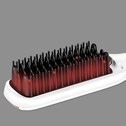Lxxsh Njega kose Professional PTC grijanje za kosu za kosu Curler Styler četkica za pravljenje keramičkih kovrčanih željeza vruće